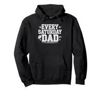 Papa Flag Football Felpa con Cappuccio