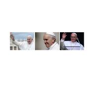 papa francesco I bergoglio 3 CALAMITE 5X7 CM calamita benedici TUTTI