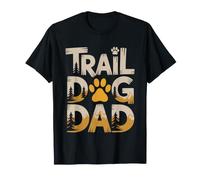 Papa Golden Retriever di Cane D'avventura Maglietta