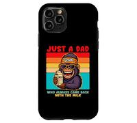 Papa Gorilla, Just A Dad who always came back with the milk Custodia per iPhone 11 Pro