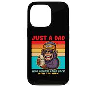 Papa Gorilla, Just A Dad who always came back with the milk Custodia per iPhone 13 Pro