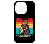 Papa Gorilla, Just A Dad who always came back with the milk Custodia per iPhone 14 Pro
