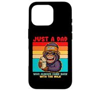 Papa Gorilla, Just A Dad who always came back with the milk Custodia per iPhone 16 Pro