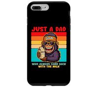 Papa Gorilla, Just A Dad who always came back with the milk Custodia per iPhone 7 Plus/8 Plus