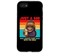 Papa Gorilla, Just A Dad who always came back with the milk Custodia per iPhone SE (2020) / 7 / 8