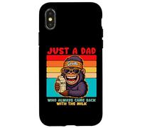 Papa Gorilla, Just A Dad who always came back with the milk Custodia per iPhone X/XS