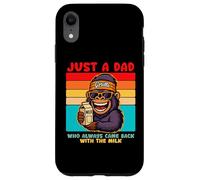 Papa Gorilla, Just A Dad who always came back with the milk Custodia per iPhone XR