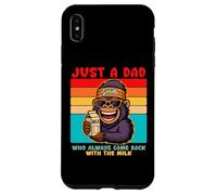Papa Gorilla, Just A Dad who always came back with the milk Custodia per iPhone XS Max