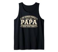 papà I Miei Preferiti Le Persone Mi Chiamano papà Famiglia Canotta