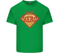 Papà Il Mio Eroe Divertente Maglietta Supereroe Per Bambini Ragazzi E Ragazze