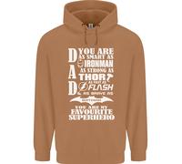 Papà Il Mio Supereroe Preferito Festa Del Papà Uomo Felpa