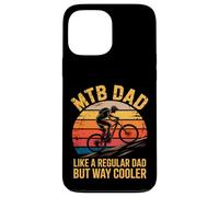 Papà in MTB come un papà normale ma più figo Custodia per iPhone 13 Pro Max