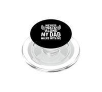 Papà in paradiso Memorial Grief Support Ribbon PopSockets PopGrip per MagSafe