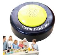 Papà Joke Button - Funny Dad Jokes Sound Box, Interactive Joke Incinta | Pulsante Generatore Di Scherzi Di Papà, Macchina Per Scherzi Di Papà Riutilizzabile Con 50 Divertenti Scherzi Di Papà
