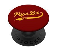 Papa Leo 14, classico design da baseball PopSockets PopGrip Adesivo
