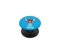Papa Leone XIV "AI per il bene" - MAGNIFICA HUMANITAS PopSockets PopGrip Adesivo