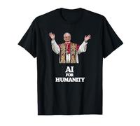 Papa Leone XIV AI per l'Umanità - MAGNIFICA HUMANITAS Maglietta