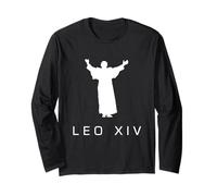 Papa Leone XIV Dio benedica Chicago America Nuovo Papa Maglia a Manica