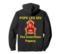 Papa Leone XIV Il Papato non scritto Vaticano Cattolico Americano Felpa con Cappuccio