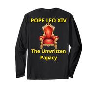 Papa Leone XIV Il Papato non scritto Vaticano Cattolico Americano Maglia a Manica