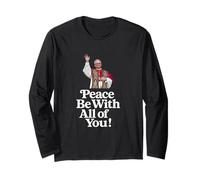 Papa Leone XIV - La pace sia con tutti voi Benedizione spirituale Maglia a Manica