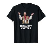 Papa Leone XIV L'umanità Conta - MAGNIFICA HUMANITAS Maglietta