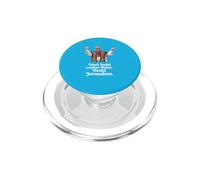 Papa Leone XIV "Non costruire un'altra Babele. Costruisci Gerusalemme" PopSockets PopGrip per MagSafe