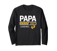 papà Loading 2027 Annuncio Gravidanza Futuro Padre Bebè Maglia a Manica