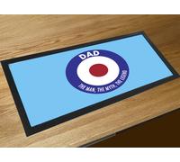 Papà,L'Uomo Il Mito la Leggenda,Mod Cerchio,Idea Regalo Festa Del Papà ,Casa BAR