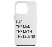 Papà L'uomo Il mito La leggenda Papà divertente che dice scherzo Custodia per iPhone 13 Pro