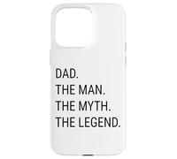 Papà L'uomo Il mito La leggenda Papà divertente che dice scherzo Custodia per iPhone 15 Pro Max