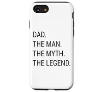 Papà L'uomo Il mito La leggenda Papà divertente che dice scherzo Custodia per iPhone SE (2020) / 7/8