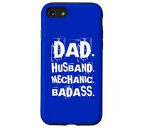Papà Marito Meccanico Badass Riparazione Auto Garage Meccanico Custodia per iPhone SE (2020) / 7/8