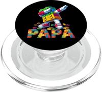 PAPA Master Builder Dabbing Building Blocks Father's Day Fun PopSockets PopGrip per MagSafe