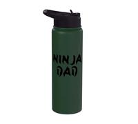 Papà ninja Stainless Steel Insulated Water Bottle