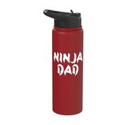Papà ninja Stainless Steel Insulated Water Bottle