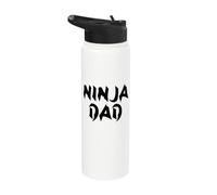Papà ninja Stainless Steel Insulated Water Bottle