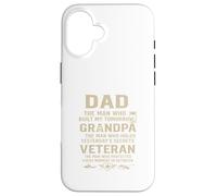 Papa', nonno, veterano. Guardiani del tempo, custodi dell'eredità. Custodia per iPhone 16