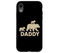 Papà Orso con Due Cuccioli Famiglia Padre Custodia per iPhone XR