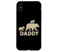 Papà Orso con Due Cuccioli Famiglia Padre Custodia per iPhone XS Max