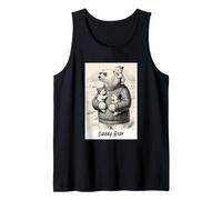 papà Orso Polare con Cuccioli Carino apprezzamento Canotta