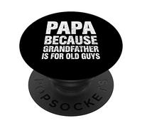 Papà perché il nonno è per i vecchi PopSockets PopGrip Adesivo