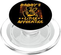 Papà piccolo apprendista divertente idraulico PopSockets PopGrip per MagSafe