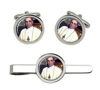 Papa Pio XII Gemelli E Fermacravatta Set