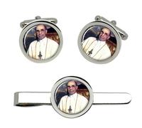 Papa Pio XII Gemelli E Fermacravatta Set