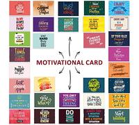 Papa Prints Biglietti di affermazione positiva, formato A6, confezione da 32 biglietti motivazionali (15,2 x 10,0 cm) cartoline ispiratrici positive per bambini
