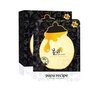 PAPA RICETTA Bombee Black Honey Mask Pack - 1 confezione (10 pezzi) K-BEAUTY