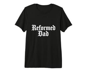 papà riformato | Teologia riformata & Five Solas | Calvinista Maglietta Premium
