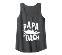 Papa Roach - Official Merchandise - Classic Infest Logo Canotta, Donna, Grigio Scuro, XXL