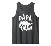 Papa Roach - Official Merchandise - Classic Infest Logo Canotta, Uomo, Grigio Scuro, XL